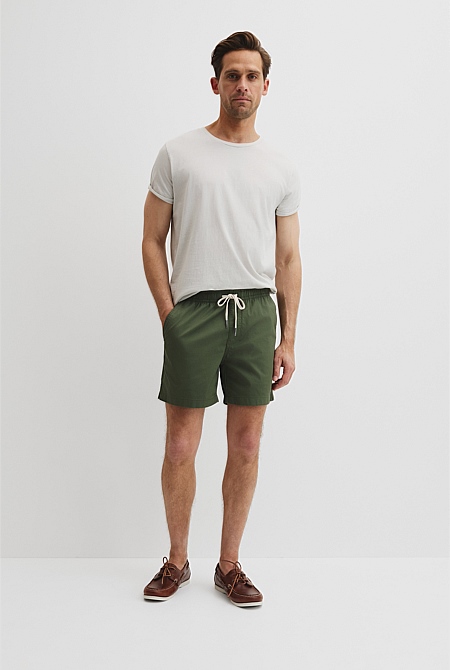 Australian Cotton Drawcord Short