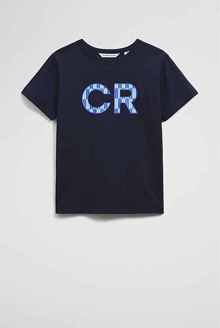 Organically Grown Cotton CR Logo T-Shirt