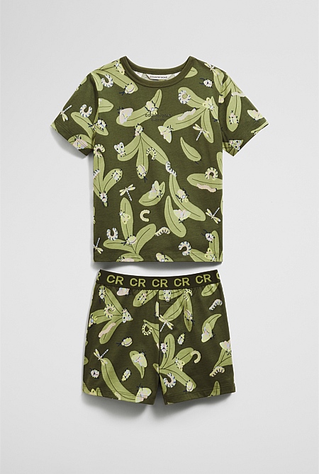 Bug Print Pyjama Set