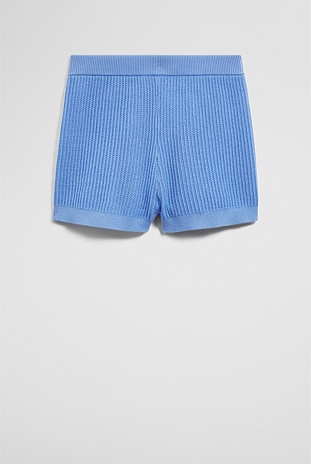Organically Grown Cotton Knit Short