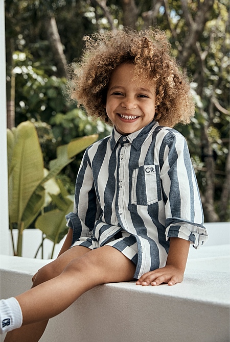 Organically Grown Cotton Blend Shirt