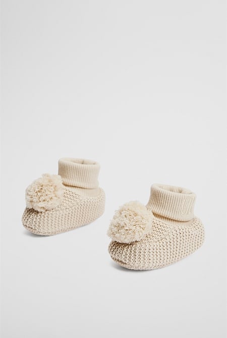Baby Pom Bootie