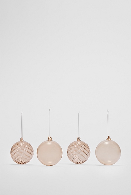 Large Bauble Set of 4