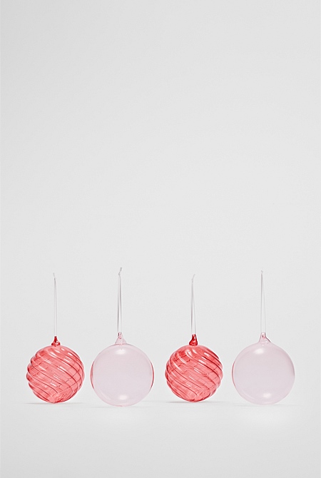 Large Bauble Set of 4