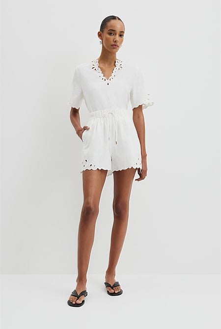 Cutwork Short
