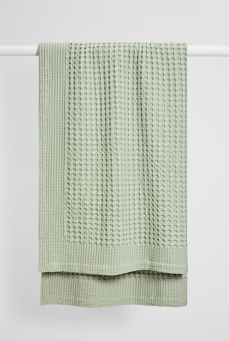 Eden Waffle Throw