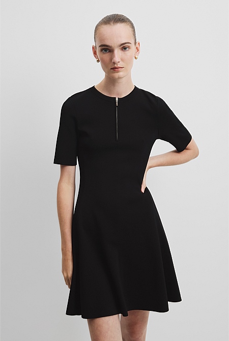 Compact Knit Mini Dress