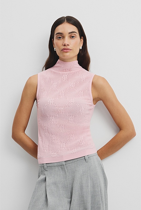 Lace Knit Tank