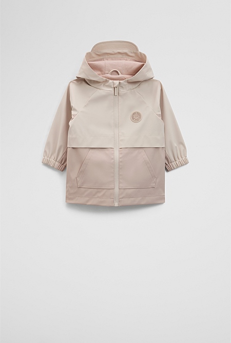 Spliced Rain Jacket