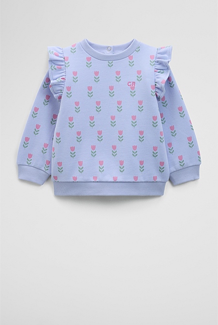 Frill Logo Sweat