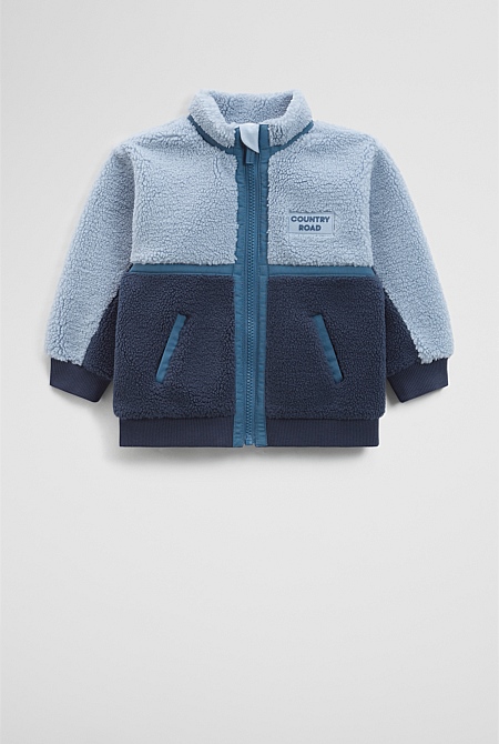 Sherpa Zip Through Jacket
