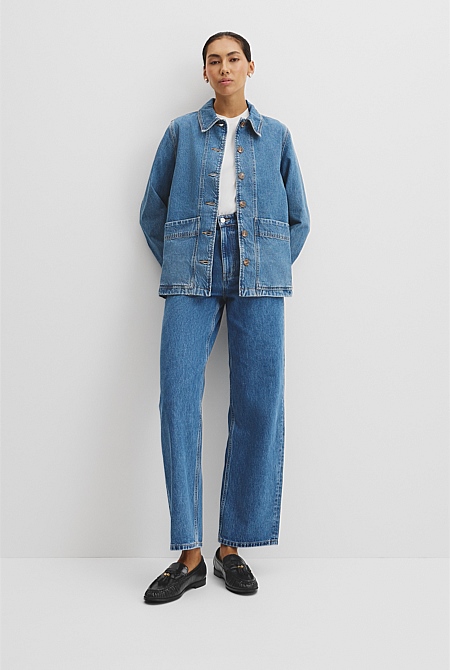 Denim Shacket