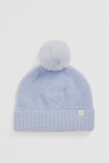 Fluffy Knit Beanie