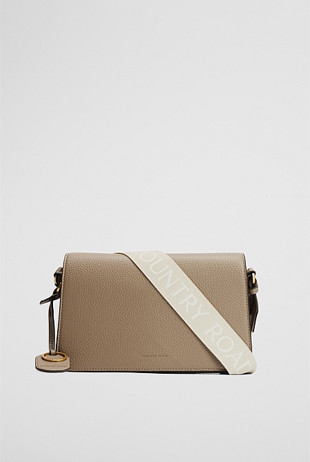 CR Foldover Crossbody Bag