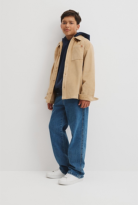 Teen Cord Shacket