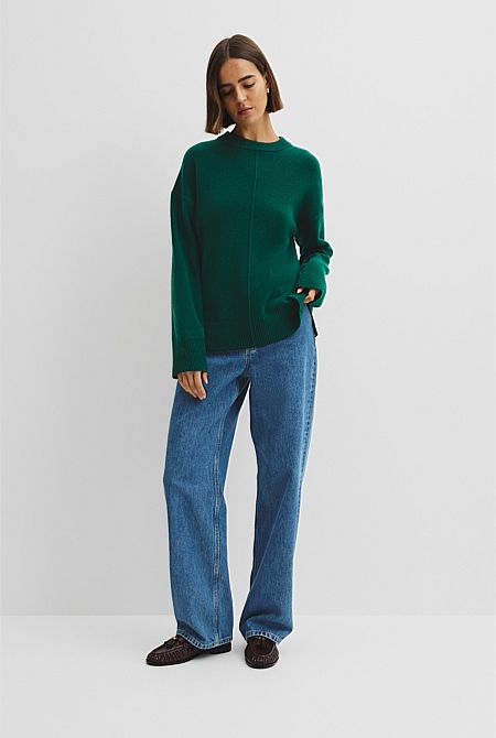 Merino Crew Neck Knit