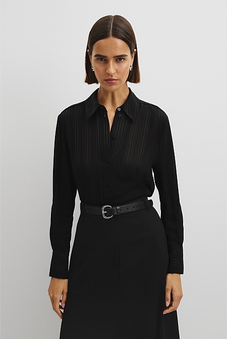 Self Stripe Shirt