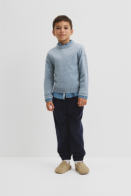 Wool Cashmere Blend Knit