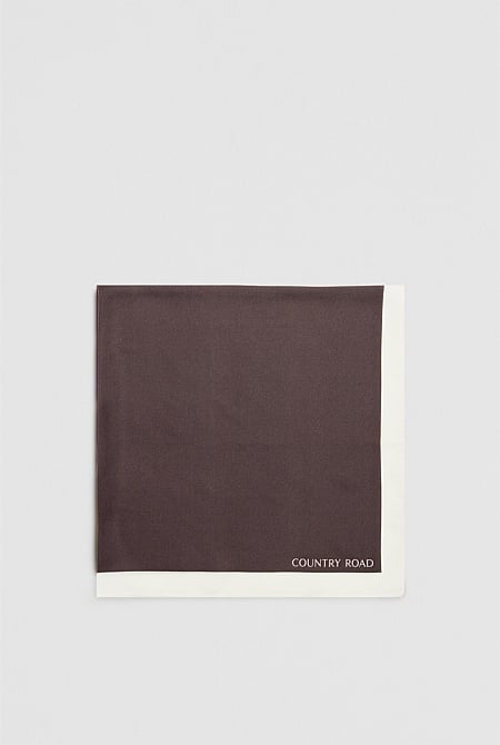 Silk Block Scarf
