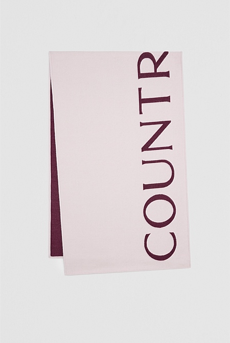 Branded Logo Scarf