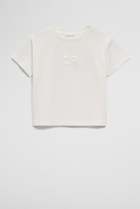 Short Sleeve Sequin Logo T-Shirt