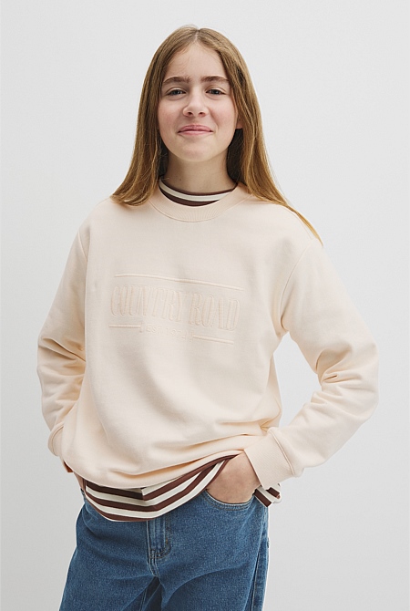 Teen Australian Cotton Relaxed Heritage Sweat