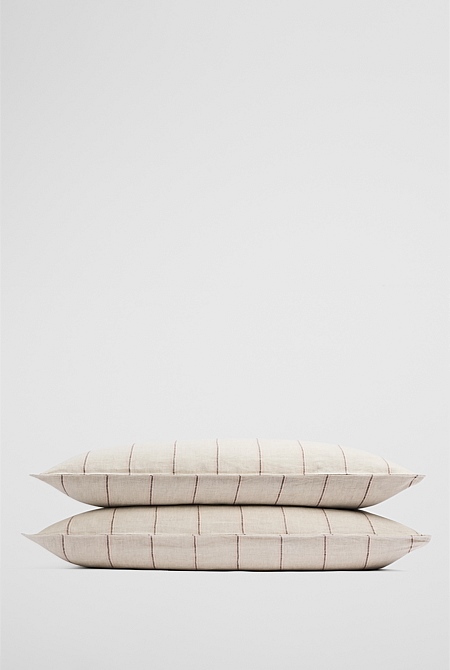 Skye Linen Standard Pillowcase Pair