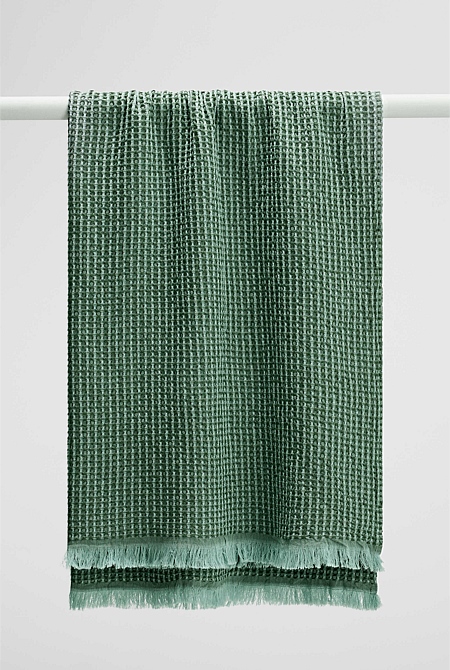 Chryssie Waffle Throw