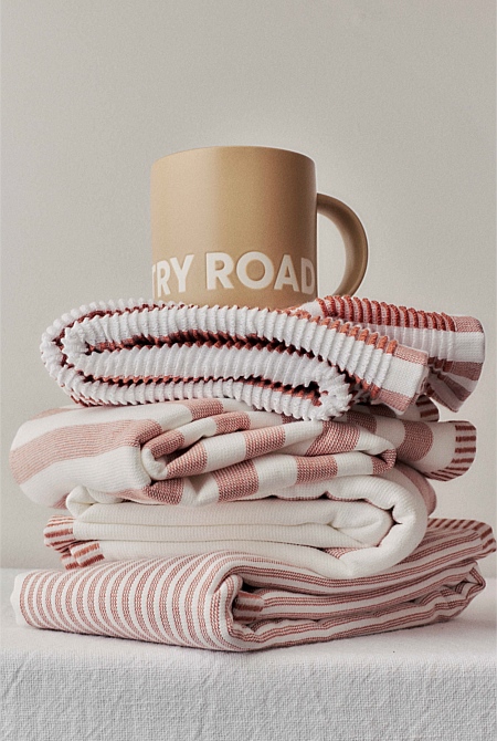 Isa Australian Cotton Tea Towel Pack Of 3