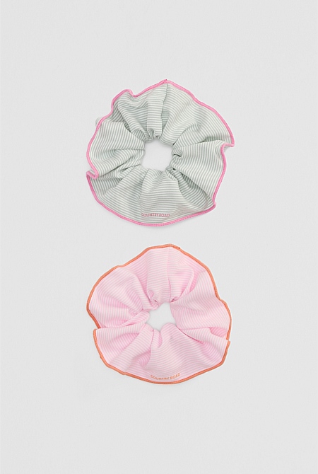 Stripe Scrunchie Pack Of 2