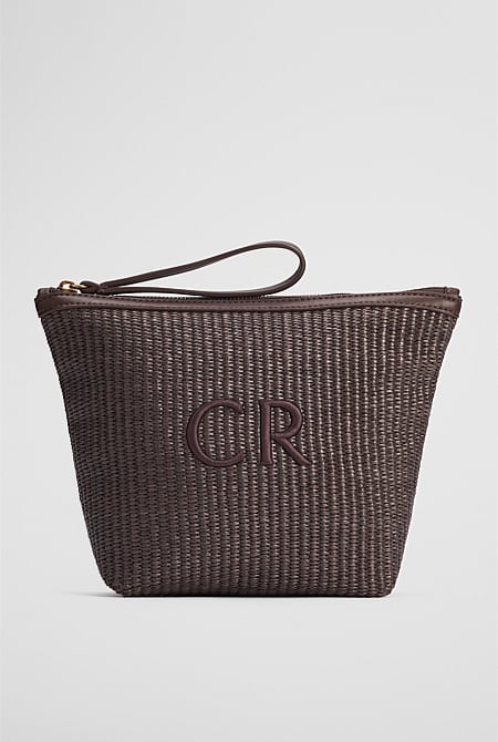 Woven Tri Cosmetic Case