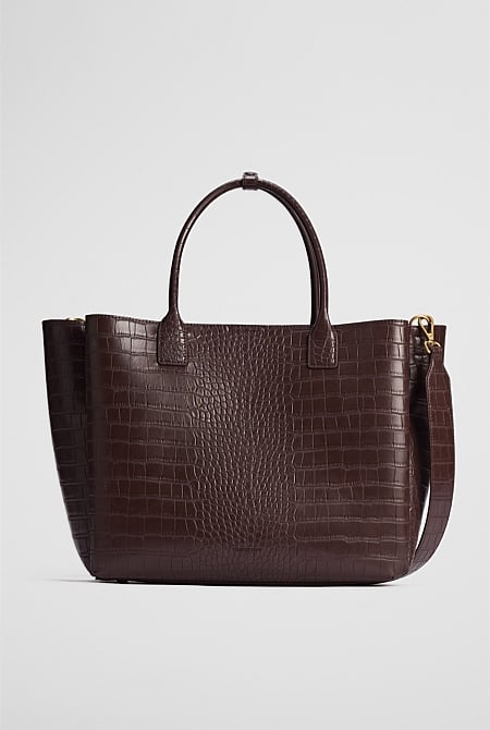 Panelled Work Tote