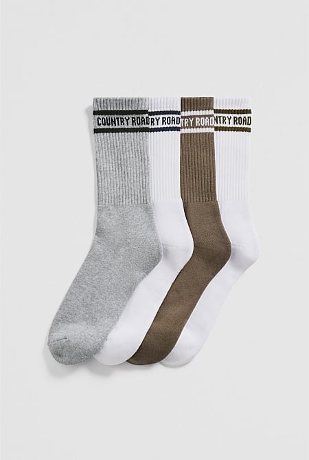CR Sport Crew Pack Of 4