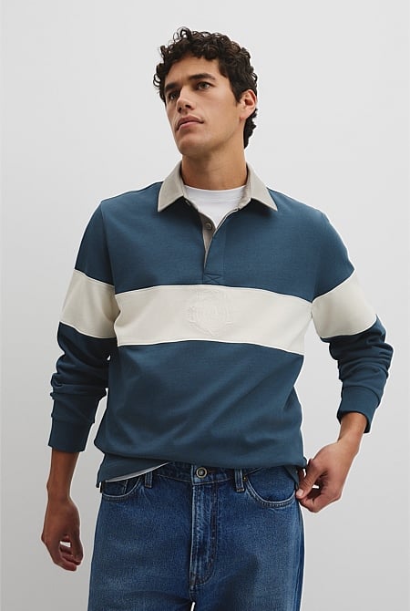 Australian Cotton Panel Rugby Polo
