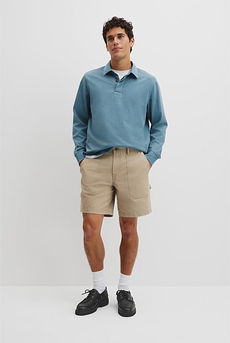 Workwear Garment Dyed Carpenter Short