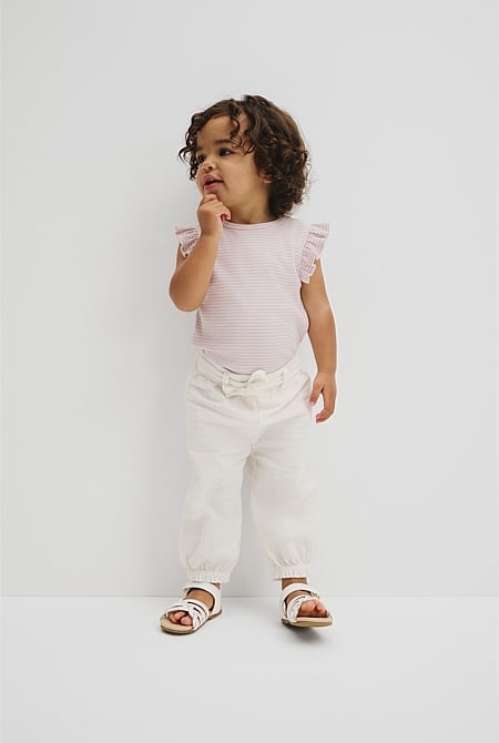 Woven Cuff Pant