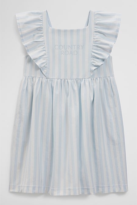 Sleeveless Frill Jersey Dress