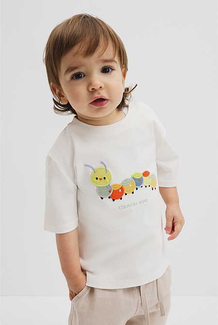 Short Sleeve Relaxed Caterpillar T-Shirt