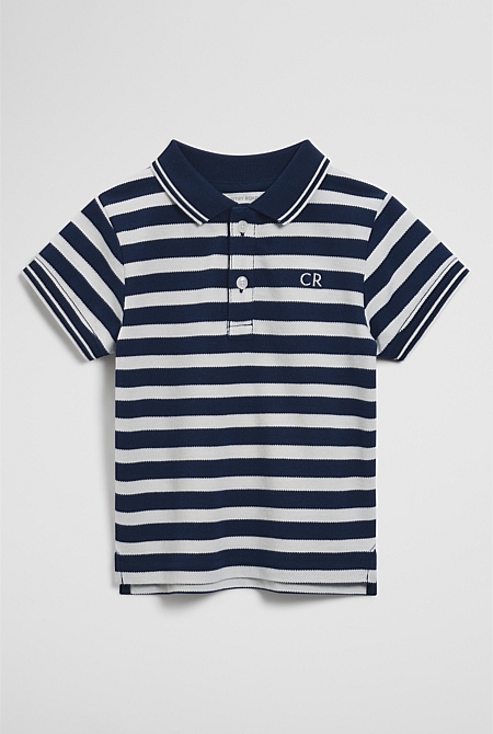 Short Sleeve Logo Polo