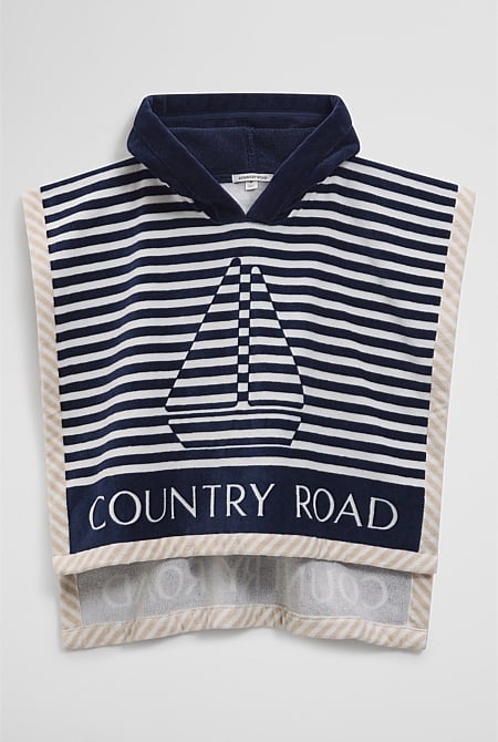 Logo Swim Poncho