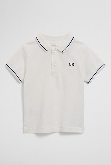 Short Sleeve Logo Polo