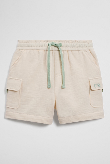 Organically Grown Cotton Soft Cargo Pant Short