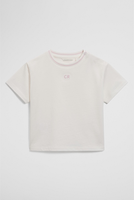 Australian Cotton Short Sleeve Boxy T-Shirt