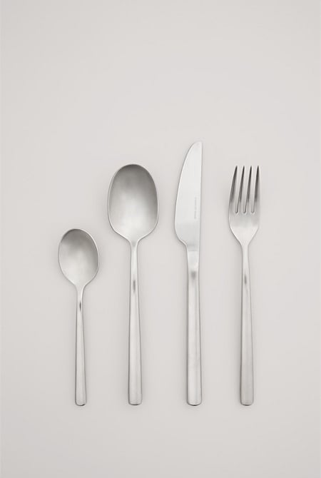 Nolan Brushed 16 Piece Cutlery Set