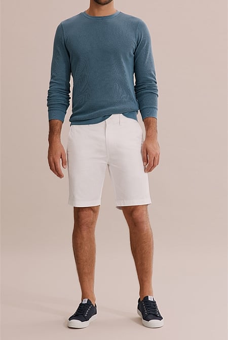 Verified Australian Cotton Stretch Chino Short