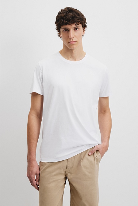 Pima Cotton Crew T-Shirt