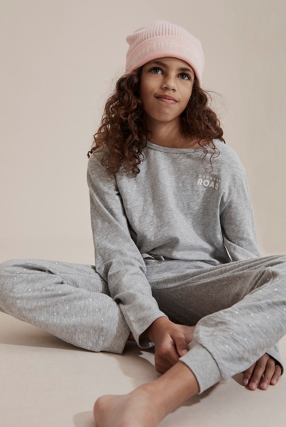 Organically Grown Cotton Mini Star Pyjama Set