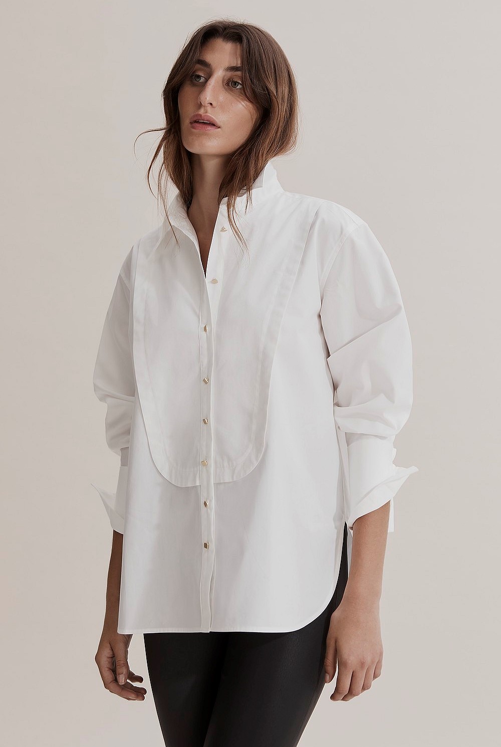 Australian Cotton Tuxedo Shirt