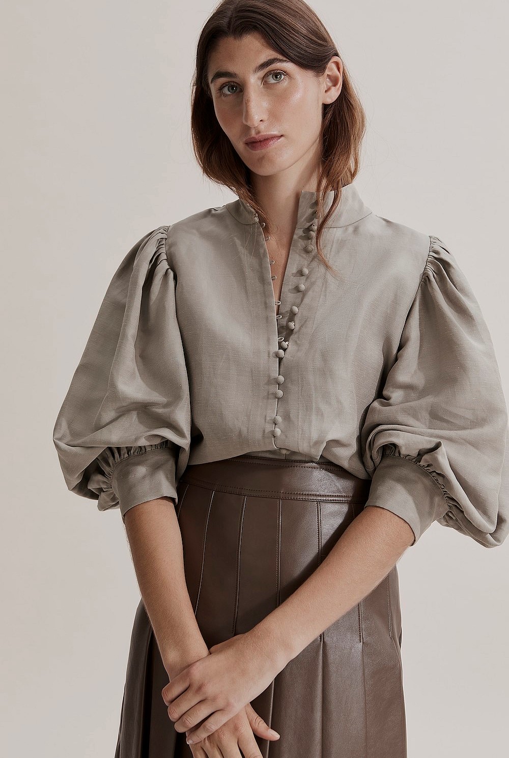 Puff Sleeve Blouse