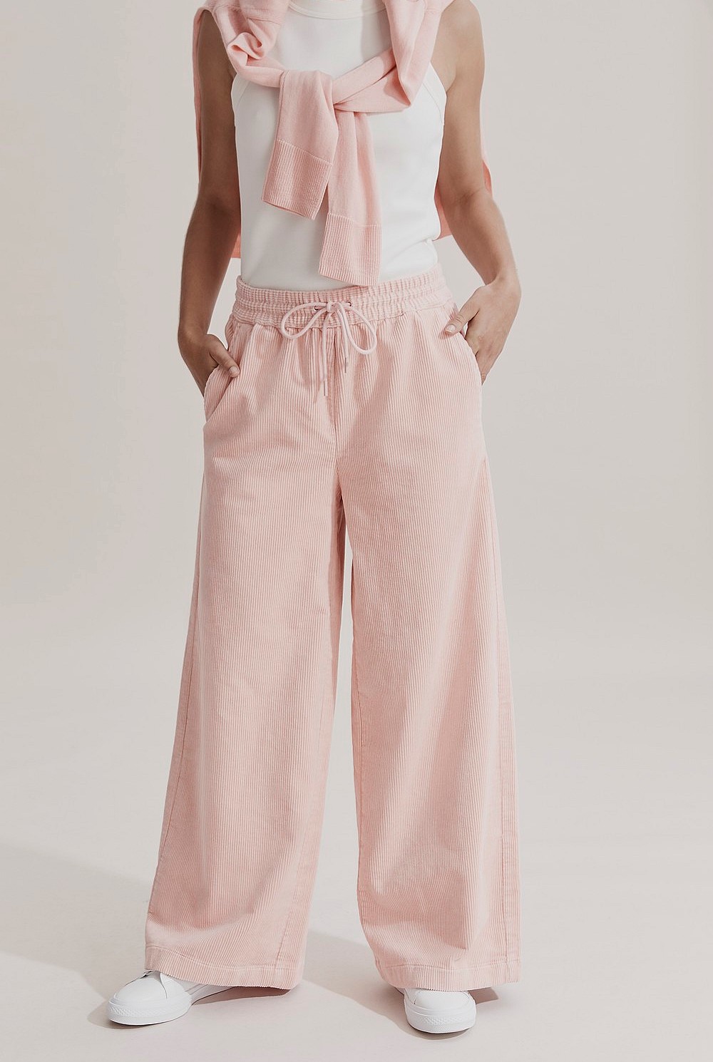 Cord Palazzo Pant